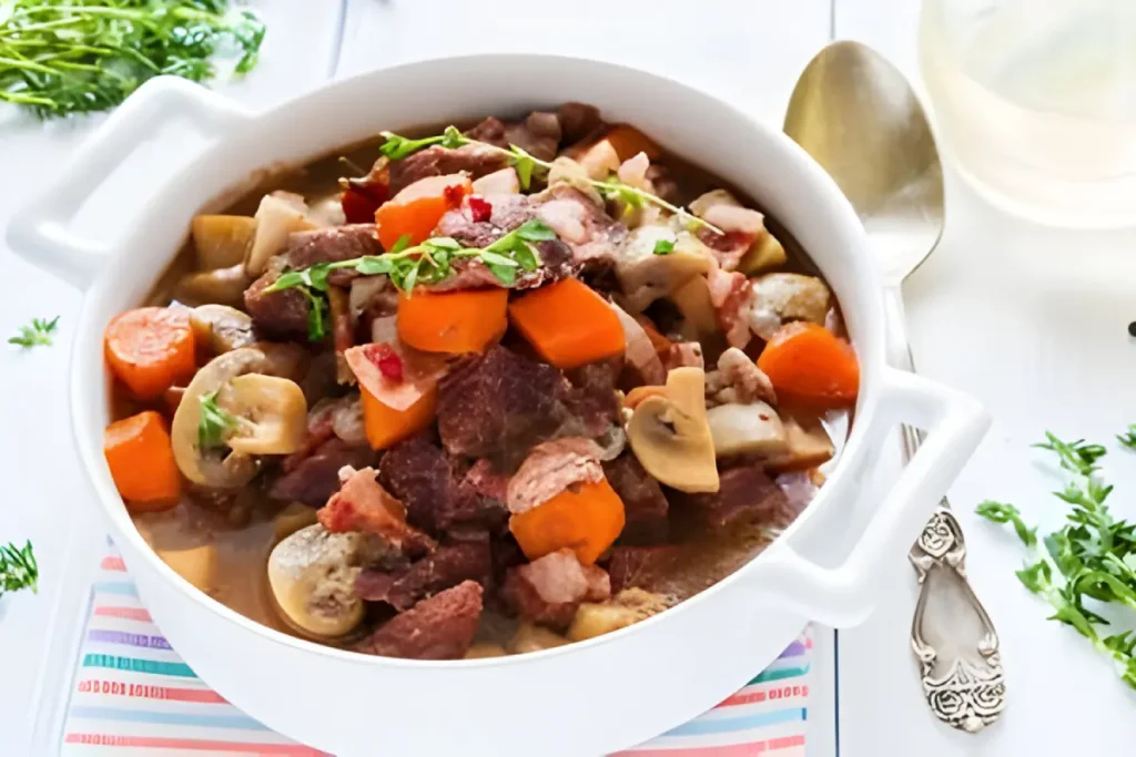 Deliciously Cooked Chuck Roast on a Serving Platter