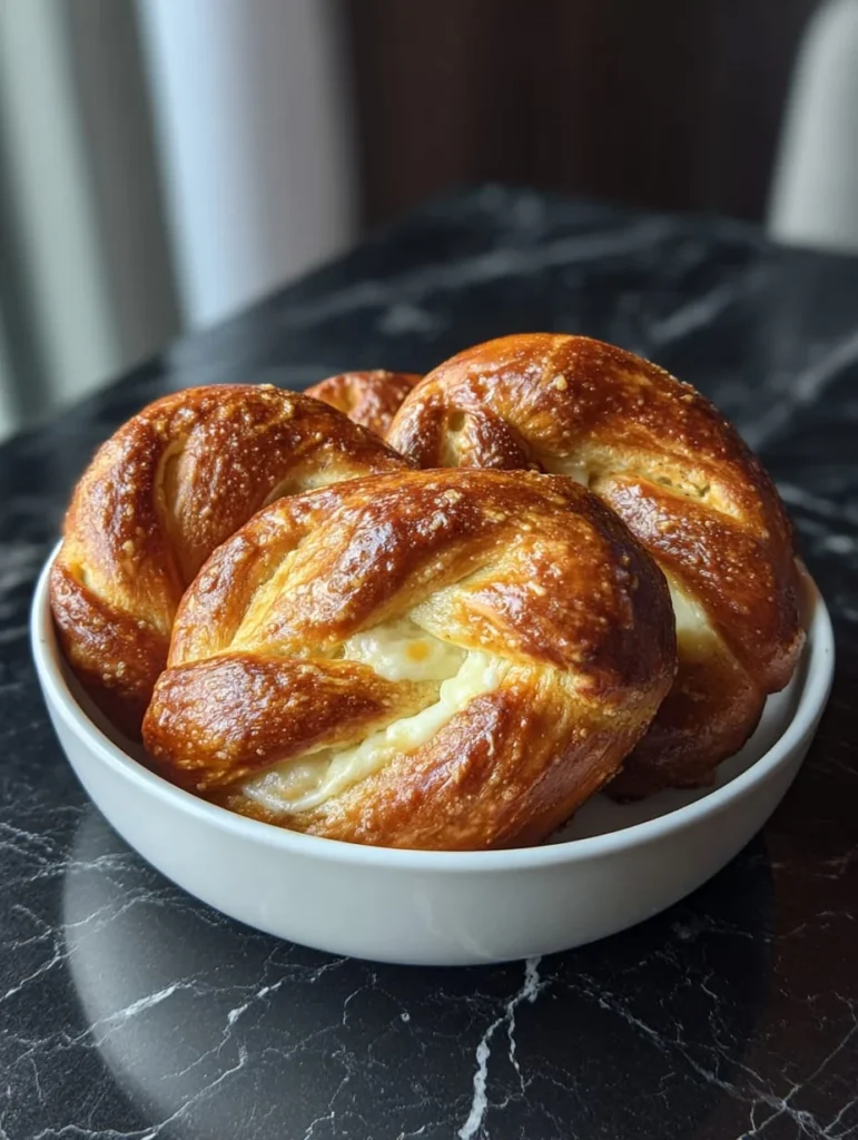 How to Make Mozzarella Stuffed Soft Pretzels in 5 Easy Steps!
